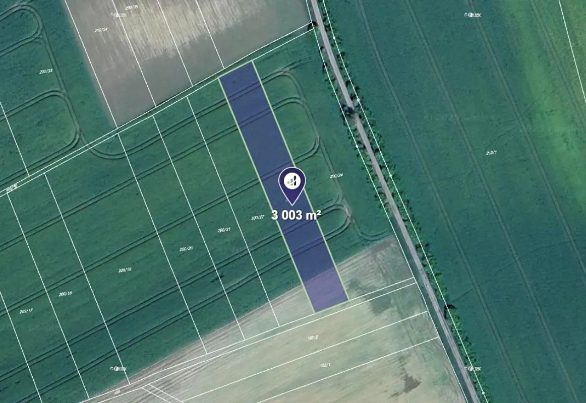 Prodej pole 3012 m²